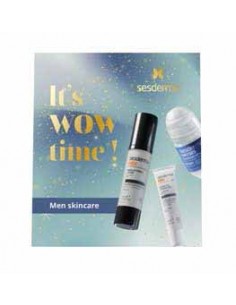 SESDERMA COFRE ITS WOW TIME MEN SKINCARE LOCION + CONTORNO + DESODORANTE