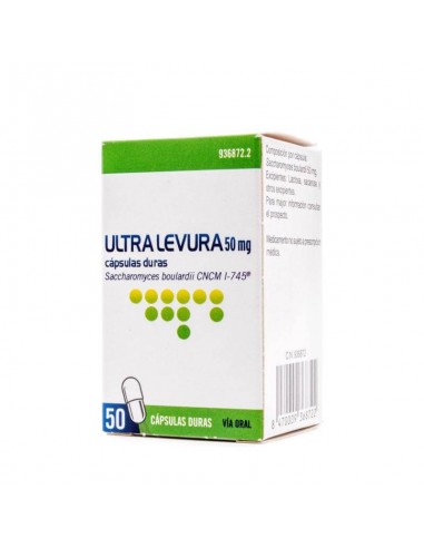 ULTRA-LEVURA DIFARMED 50 MG 50 CAPSULAS