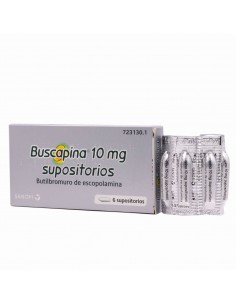 BUSCAPINA 10 MG 6 SUPOSITORIOS