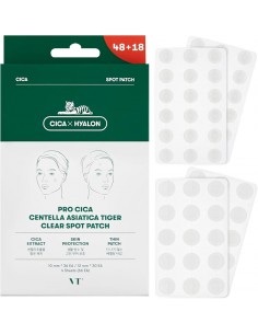 VT COSMETICS CICA CLEAR SPOT PATCH 66 UNIDADES