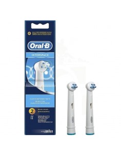 ORAL-B RECAMBIO CEPILLO DENTAL ELECTRICO INTERSPACE 2 CABEZALES