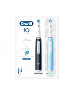 ORAL-B CEPILLO DENTAL ELECTRICO IO3 2 UNIDADES COLOR MATT ICE AZUL Y NEGRO