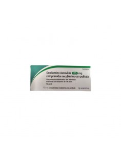 DOXILAMINA AUROVITAS 25 MG 14 COMPRIMIDOS RECUBIERTOS