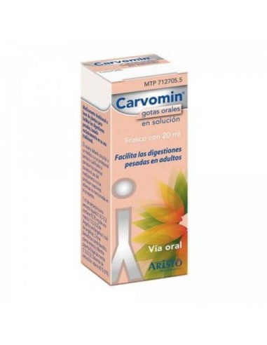 CARVOMIN GOTAS ORALES EN SOLUCION 20 ML