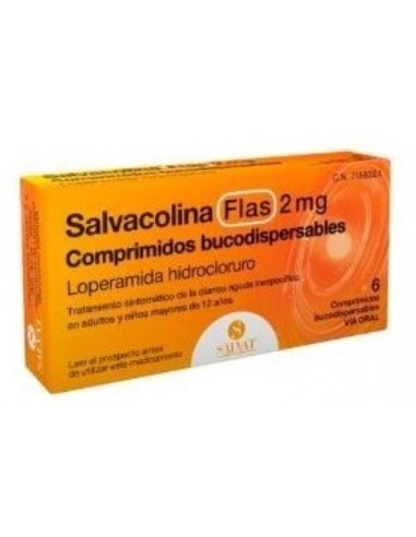 SALVACOLINA FLAS 2 MG 6 COMPRIMIDOS BUCODISPERSABLES