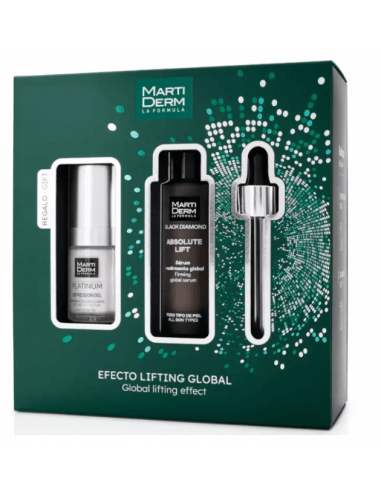 MARTIDERM PACK EFECTO LIFTING GLOBAL SERUM + CONTORNO DE OJOS