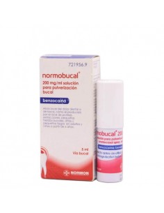 NORMOBUCAL 200 mg/ml SOLUCION PARA PULVERIZACION BUCAL 1 FRASCO 5 ml