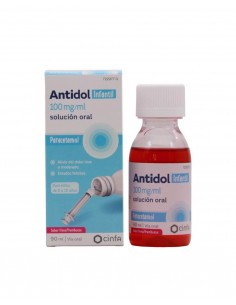 ANTIDOL INFANTIL 100 MG/ML SOLUCION ORAL 90 ML