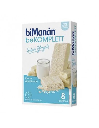 BIMANAN BEKOMPLETT SABOR YOGUR 8 BARRITAS