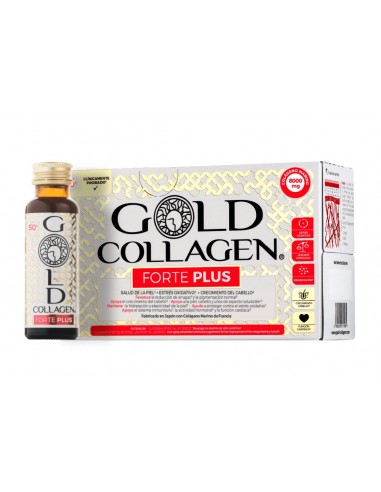 GOLD COLLAGEN FORTE PLUS 10 FRASCOS MONODOSIS 50ML