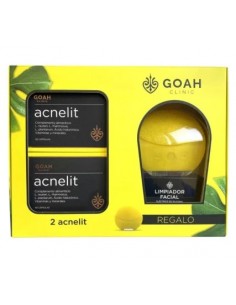 GOAH PACK 2 ACNELIT + REGALO LIMPIADOR FACIAL