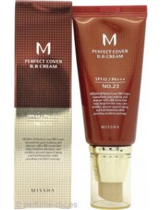 MISSHA M PERFECT COVER BB CREAM SPF42 PA++++ N23 NATURAL BEIGE 20 ML