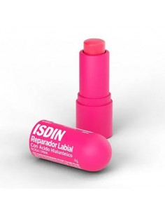 ISDIN REPARADOR LABIAL CON ACIDO HIALURONICO TONO ROSA 4GR