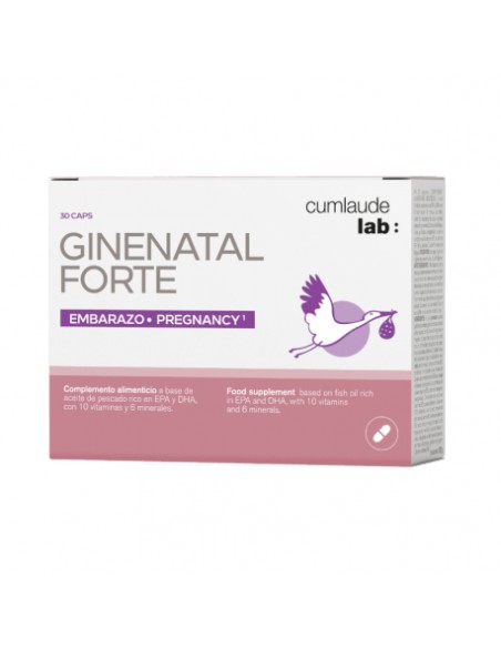 CUMLAUDE LAB GINENATAL FORTE 30 CAPSULAS