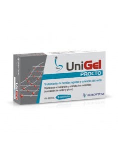 UNIGEL PROCTO 5 SUPOSITORIOS