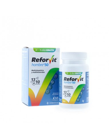 REFORVIT HOMBRE +50 45 CAPSULAS