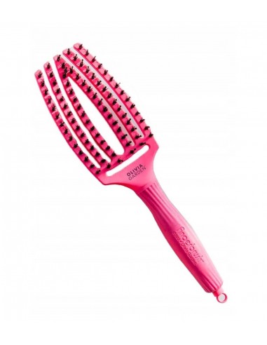 OLIVIA GARDEN CEPILLO FINGERBRUSH CARE ICONIC CELESTIAL PINK