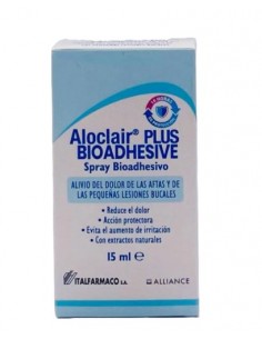 ALOCLAIR PLUS BIOADHESIVE SPRAY BIOADHESIVO 15ML