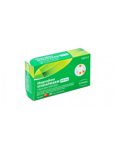 IBUPROFENO STADAPHARM 400 MG 20 CAPSULAS BLANDAS