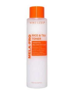 NINE LESS MELA-PRO RICE & TXA TONER 200ML