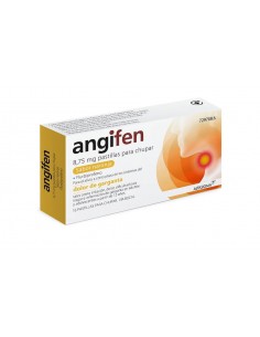 ANGIFEN 8,75 MG 16 PASTILLAS PARA CHUPAR (SABOR NARANJA)