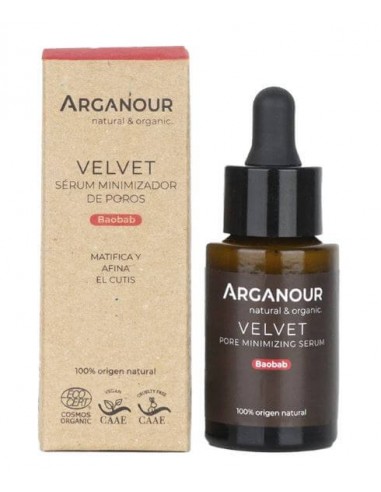 ARGANOUR VELVET SERUM MINIMIZADOR DE POROS BAOBAB 30ML