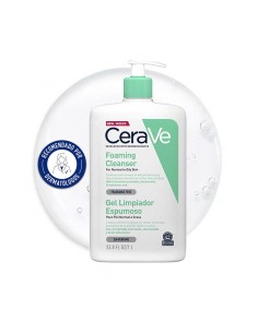 CERAVE GEL LIMPIADOR ESPUMOSO 1 LITRO