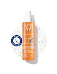 VICHY CAPITAL SOLEIL CELL PROTECT WATER FLUID SPRAY INFANTIL NIÑOS SPF50+ 200ML