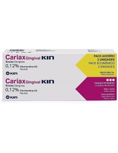 KIN CARIAX GINGIVAL PASTA PACK 2 X 125ML