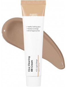 PURITO CICA CLEARING BB CREAM 21 LIGHT BEIGE 30ML