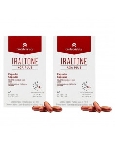 IRALTONE PACK AGA PLUS 2X60 CAPSULAS