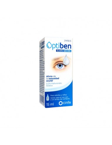 OPTIBEN OJOS SECOS GOTAS 15ML