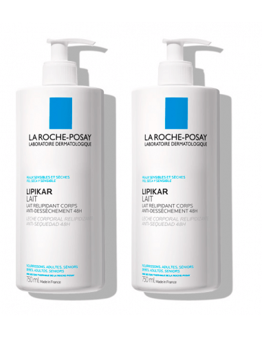 LA ROCHE POSAY LIPIKAR LECHE PACK 2 X 750ML