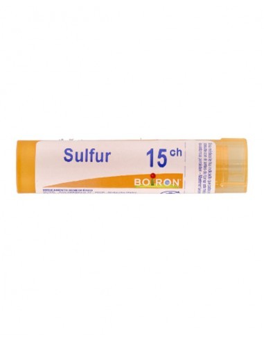 SULFUR BOIRON C15 GLOBULOS 1 ENVASE UNIDOSIS 1 G