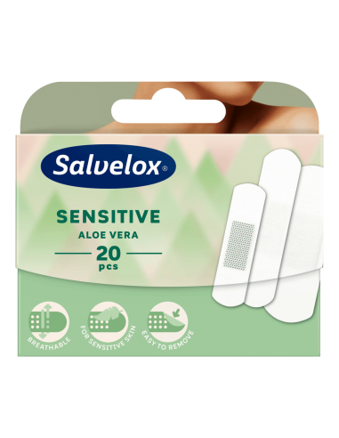 SALVELOX SENSITIVE ALOE VERA 20 UNIDADES