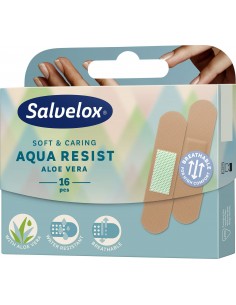 SALVELOX AQUA RESIST ALOE VERA 16 UNIDADES