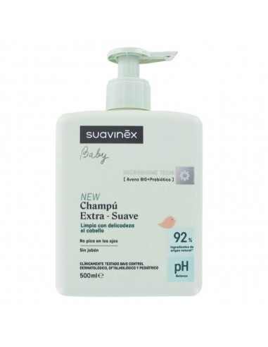 SUAVINEX BABY CHAMPU EXTRA-SUAVE 500 ML