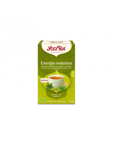 YOGI TEA ENERGIA MATUTINA 17 BOLSITAS