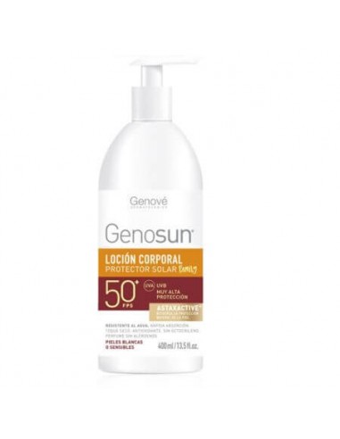 GENOVE GENOSUN LOCION CORPORAL PROTECTOR SOLAR FAMILY FPS50+ 400ML