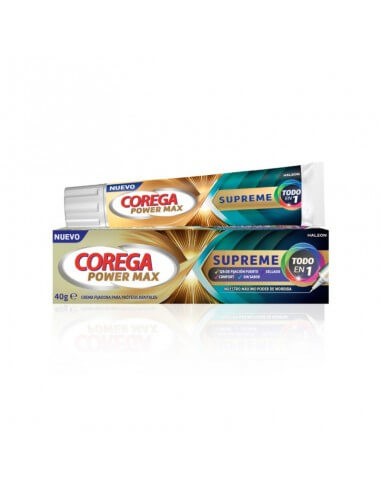 COREGA POWER MAX SUPREME TODO EN 1 TUBO 40G