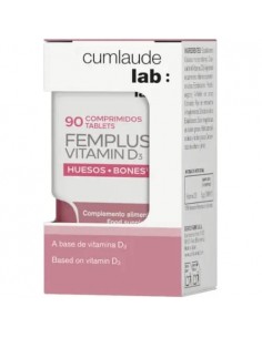 CUMLAUDE LAB FEMPLUS VITAMIN D3 HUESOS 90 COMPRIMIDOS