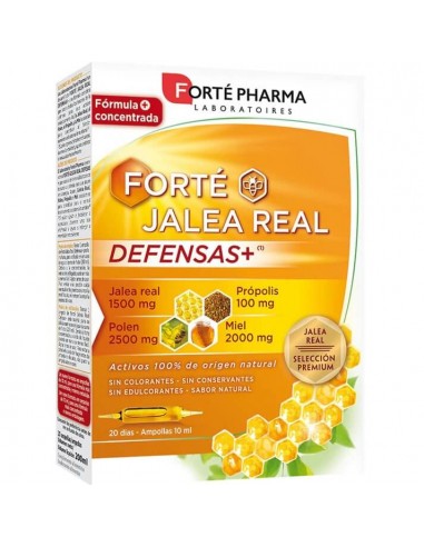 FORTE JALEA REAL DEFENSAS+ 20 AMPOLLAS 10 ML