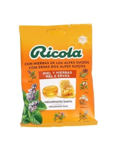 RICOLA CARAMELOS MIEL Y HIERBAS 70 G