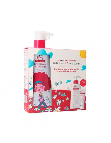 LETIFEM PEDIATRIC PACK GEL INTIMO 250ML + CREMA VULVAR 30ML