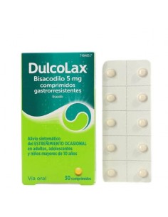 DULCOLAXO BISACODILO 5 MG 30 COMPRIMIDOS GASTRORRESISTENTES