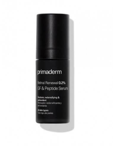 PRIMADERM RETINAL RENEWAL 0.2% GF & PEPTIDE SERUM 30ML