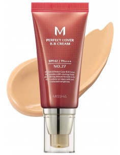 MISSHA M PERFECT COVER BB CREAM SPF42 PA+++ N27 HONEY BEIGE 50ML