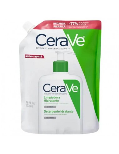 CERAVE LIMPIADORA HIDRATANTE RECARGA 473 ML