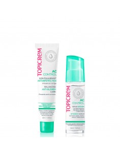 TOPICREM AC CONTROL SERUM INTENSIVO 34ML + CREMA CUIDADO EQUILIBRANTE ANTIIMPERFECCIONES 40ML
