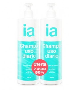 INTERAPOTHEK CHAMPU USO DIARIO PACK 2 X 500ML
